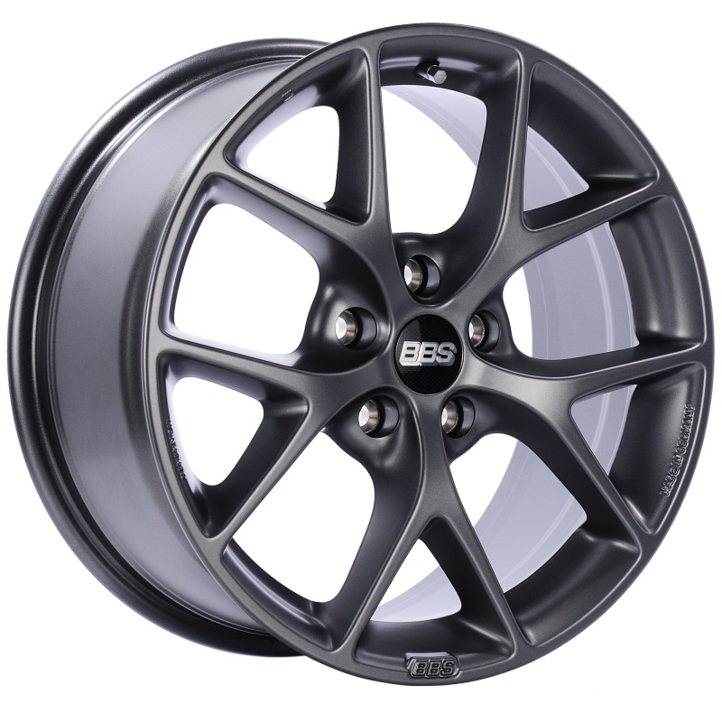 BBS SR 17×8 5×120 ET30 CB72.5 Satin Grey Wheel