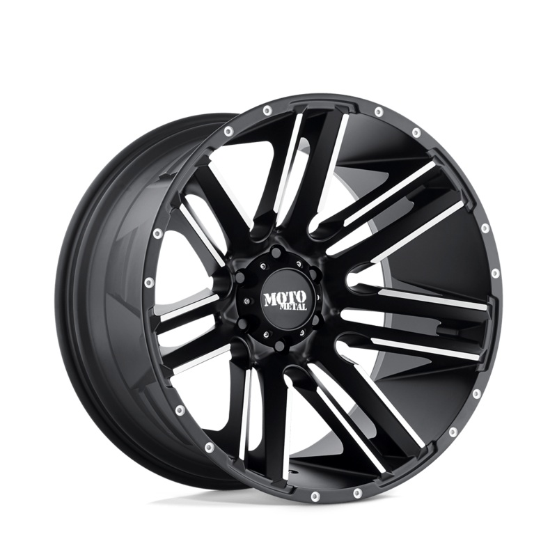 Moto Metal Wheels MO978 Razor 18″ 6×114.3 Satin Black Machined