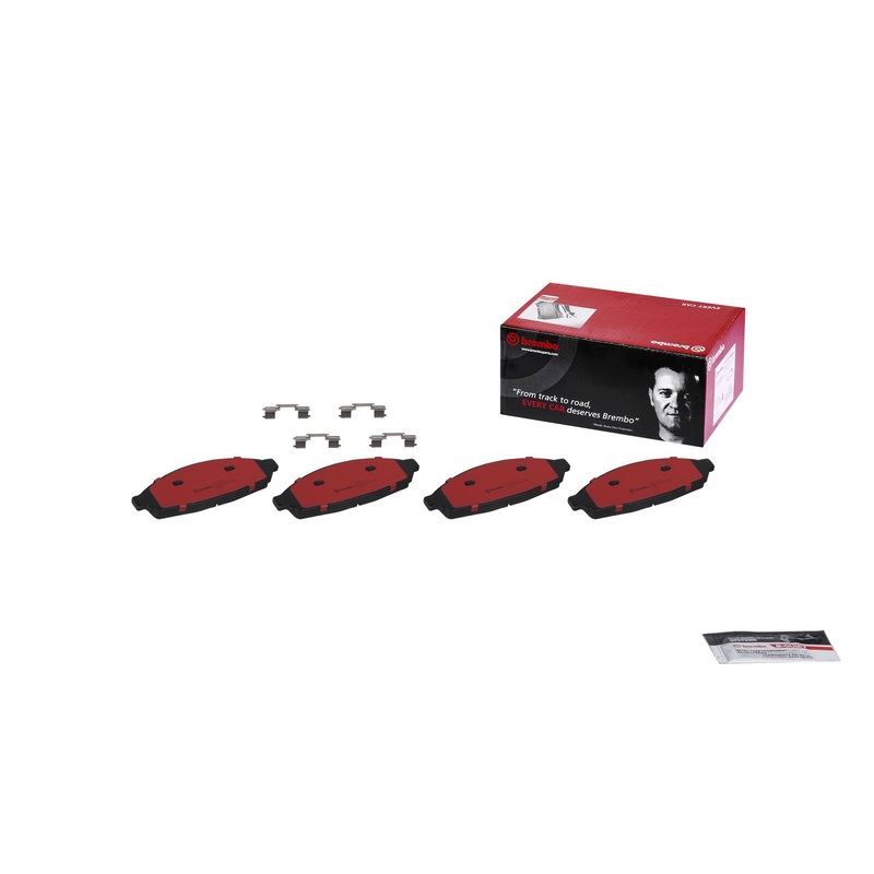 PRIME Ceramic Front Disc Brake Pad Set – P24128N