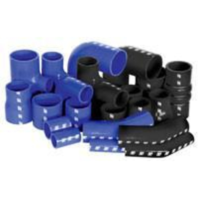 Turbosmart Silicone Hose – Black 90 degree / 1.75″ diameter (TS-HE90175BK)