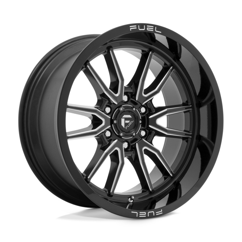 Fuel Wheels D761 Clash 17″ 6×139.7 Gloss Black Milled