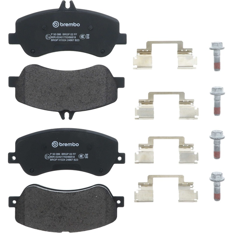 PRIME Low-Met Front Disc Brake Pad Set – P50086