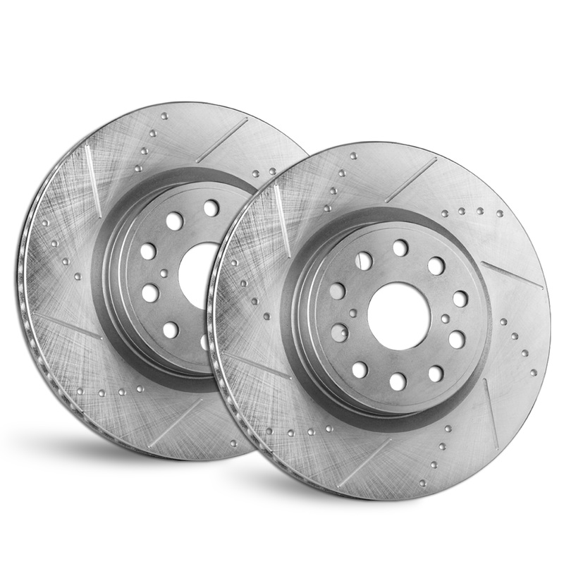Rear Zinc Coated Rotor for Ram 4500 2011-2012 4 X 2, 4 X 4