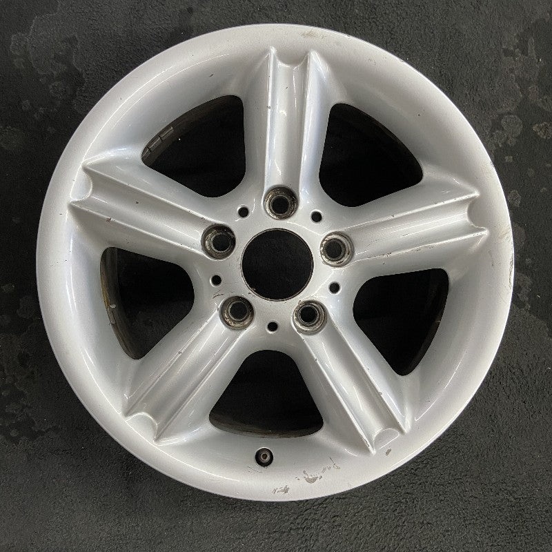 16″ BMW 325i 04-06 16×7 alloy 5 spoke fluted Original OEM Wheel Rim