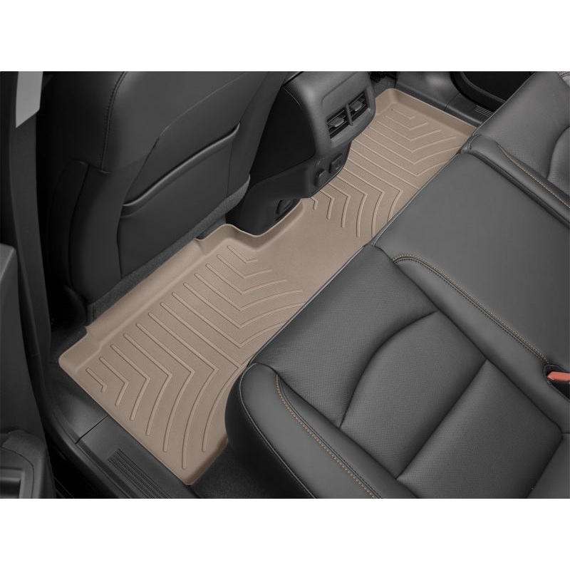 WeatherTech 2019+ Subaru Ascent | 2nd Row Bucket Seats Rear FloorLiner – Tan