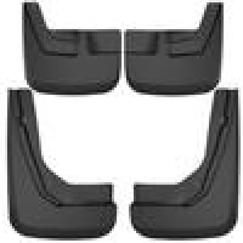 Husky Liners 21-23 Suburban/Tahoe/Yukon XL w/o Power Running Boards Front/Rear Mud Guards – BLK