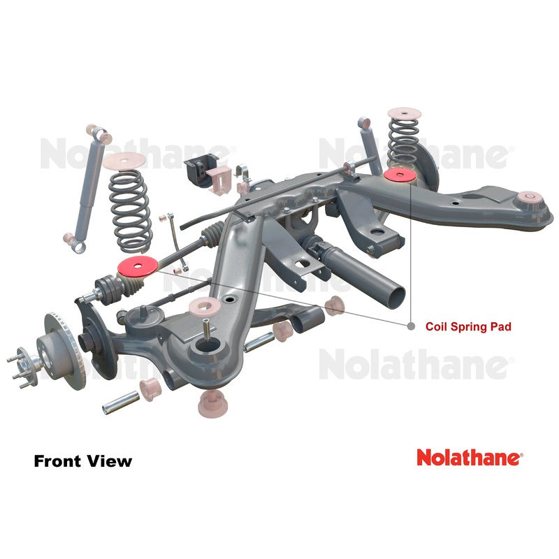 Nolathane Rear Spring – Pad Lower Bushing Kit | 2004 Pontiac GTO (REV170.0014)