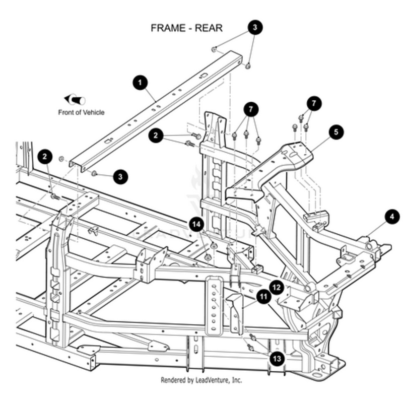 Shock Tower Brace Rear by Arctic Cat