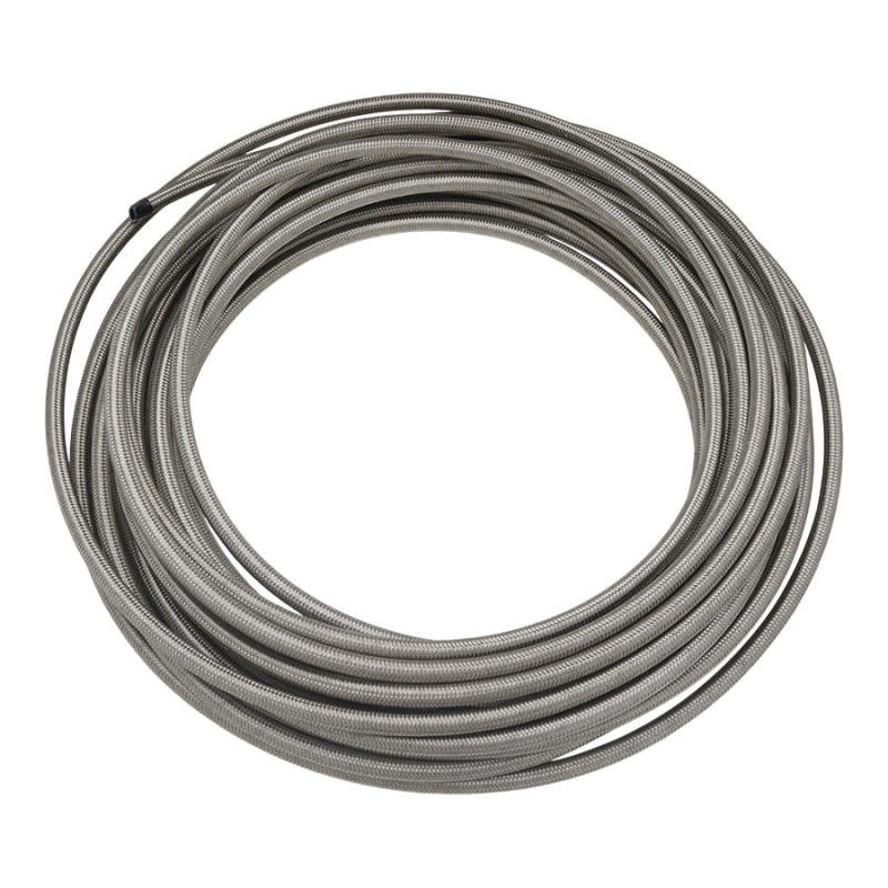DeatschWerks 6AN Stainless Steel Double Braided CPE Hose – 50ft