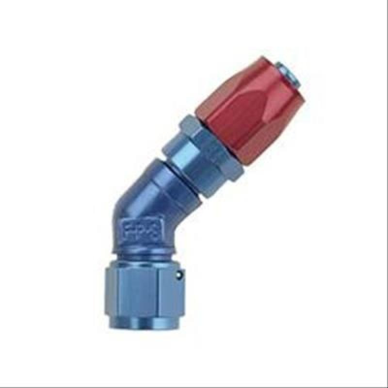 Fragola -20AN x 45 Degree Low Profile Forged Hose End – Black