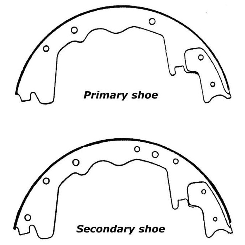 Porterfield Brake Shoes for 2004 FORD F150 4WD Heritage Rear Drum 7 Lug