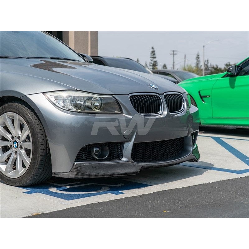 RW Carbon CF Front Lip for M3 Style Bumper – BMW / E90 / E92