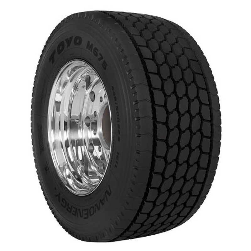 Toyo M675 Tire – 445/50R22.5 161L L/20 (31.66 FET Inc.)
