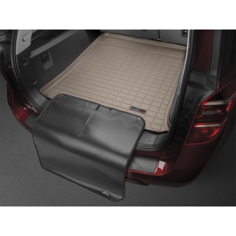 WeatherTech 2024 Jeep Wrangler 4xe w/Subwoofer Cargo Liner w/Bumper Protector – Tan