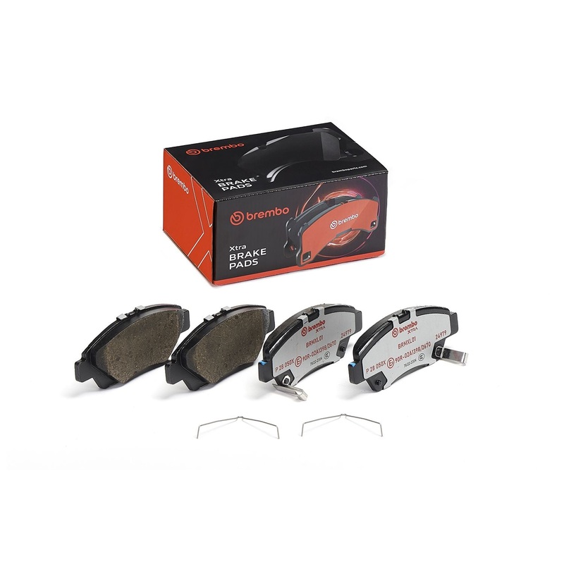 XTRA Low-Met Front Disc Brake Pad Set – P28050X