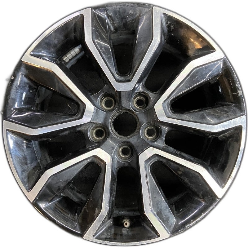 17″ TRAILBLAZER 21-22 17×7.5 10 spoke opt MZD machined face with black pockets Original OEM Wheel Rim