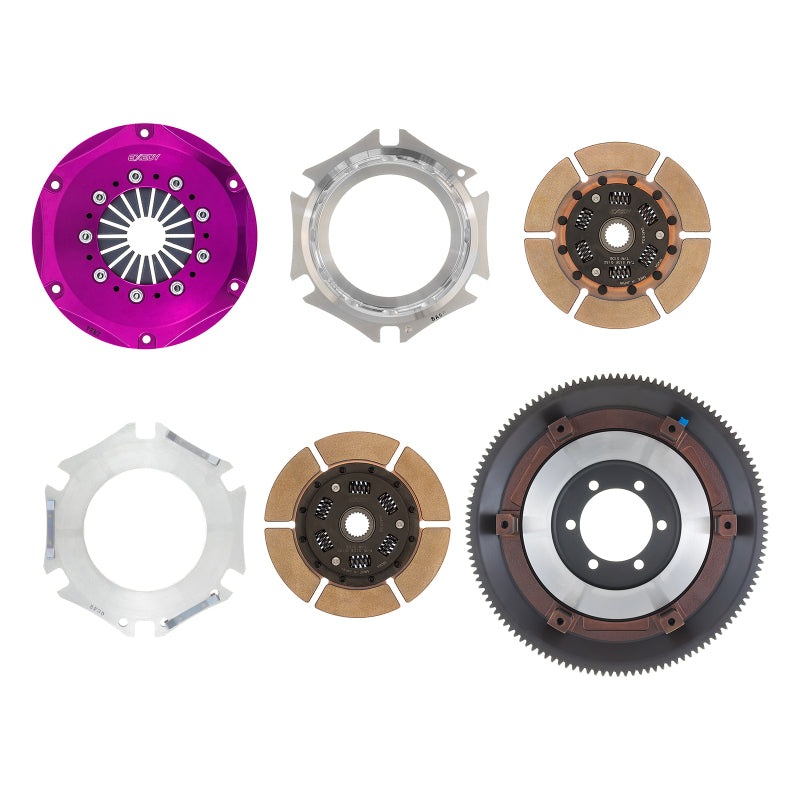 Exedy Hyper Twin Cerametallic Clutch (Sprung Center Disc) – 1986-1989 Mazda RX-7 R2