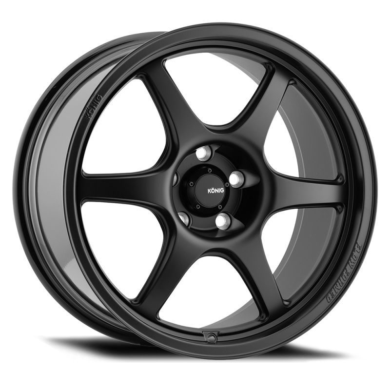 Konig Hexaform 18×9.5A 5×120 ET35 Matte Black