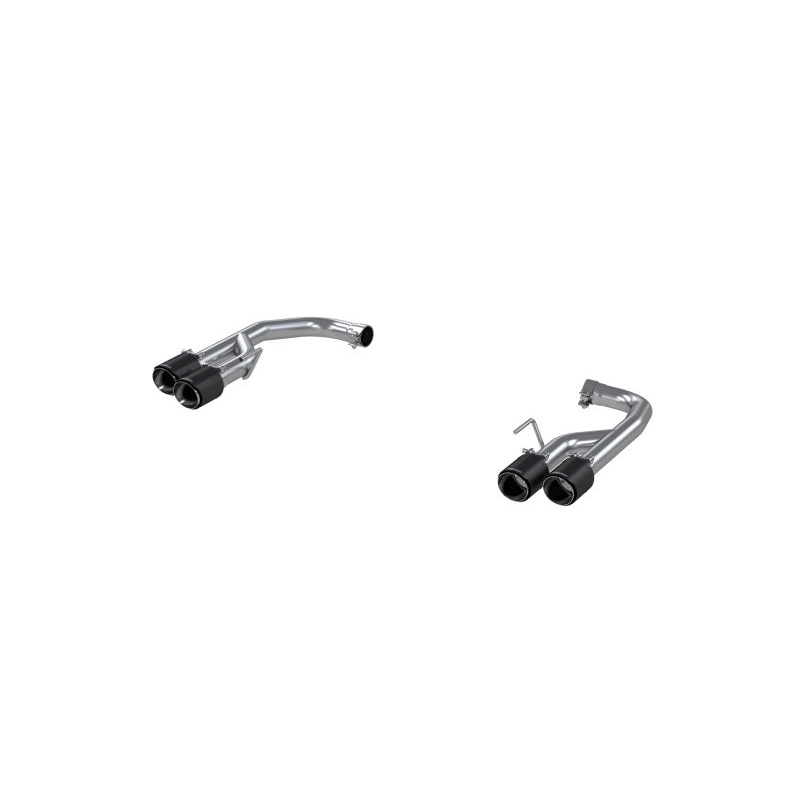 MBRP [18-21 Mustang GT 5.0L] T304 SS 2.5i Axle-Back, Dual Rear Exit with Quad CF Tips | S72113CF