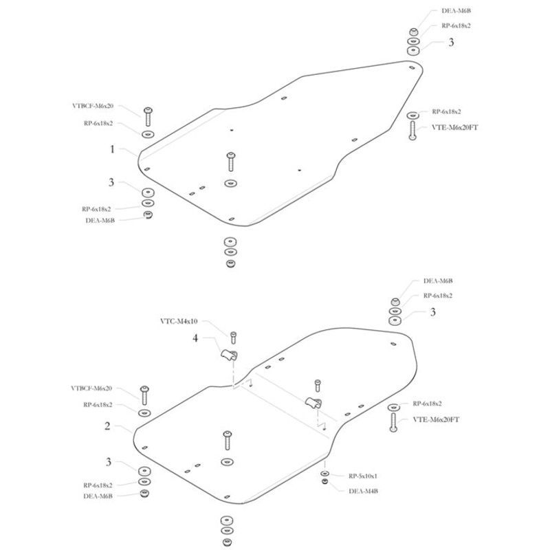 Birel RP-6x18x2 Flat Washer