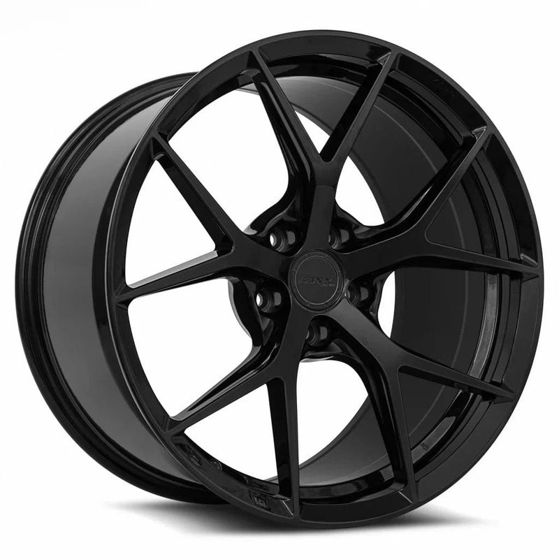 MRR FS6 20″ 5×120 Gloss Black fit Camaro