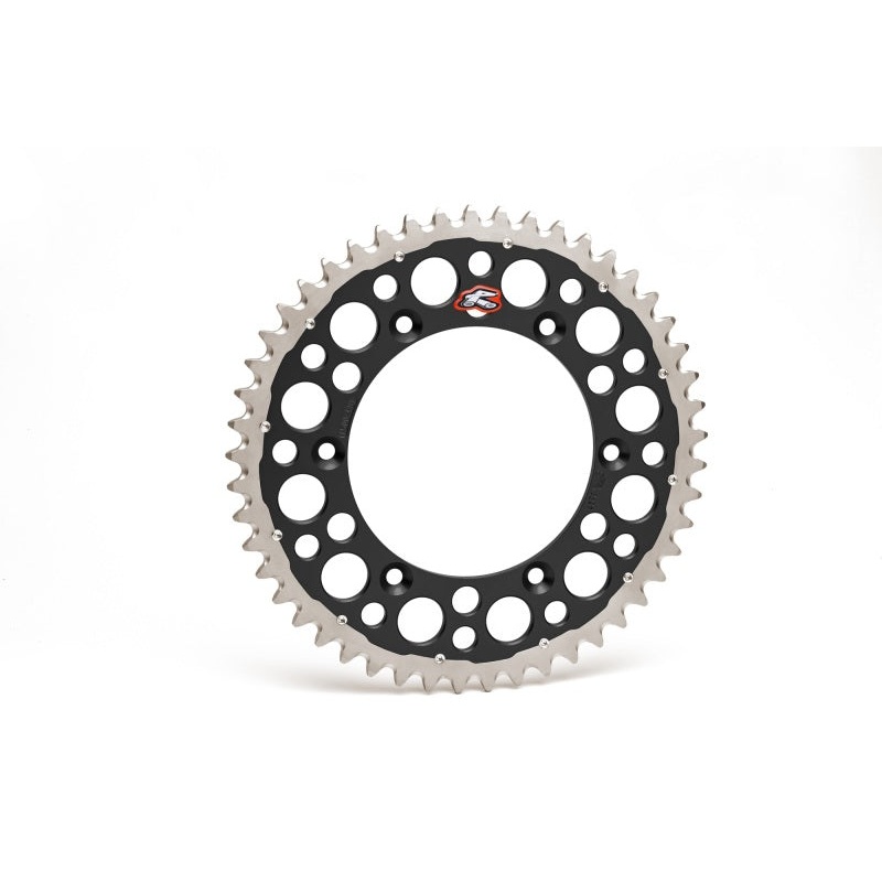 Renthal 91-24 KTM 125-525 EXC/SX/SX-F/XC/XC-W/XC-F Rear Twinring – Black 520-48P Teeth