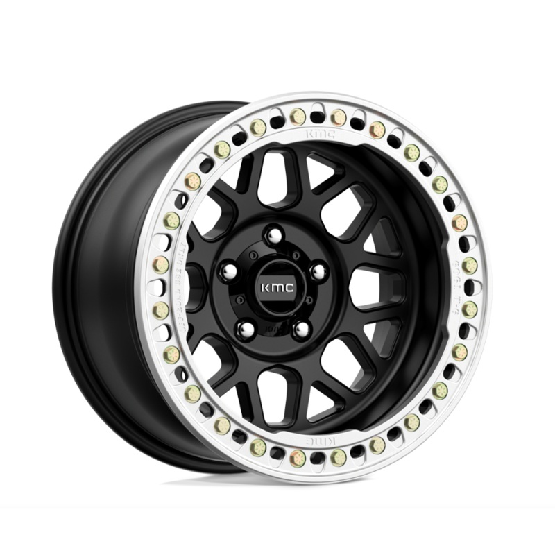 20×10 KMC KM235 Grenade Crawl Beadlock Satin Black