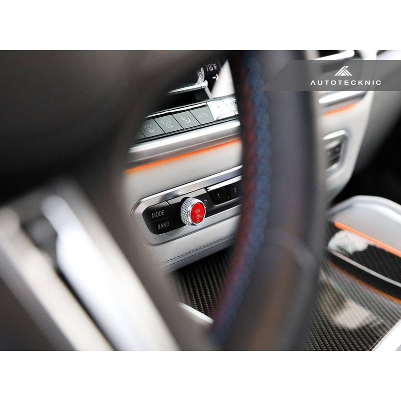 AutoTecknic Bright Red Audio Volume Button – G20/ G21 3-Series