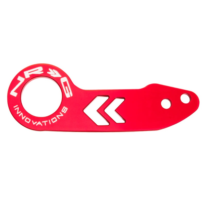 NRG Universal Rear Tow Hook – Anodized Red