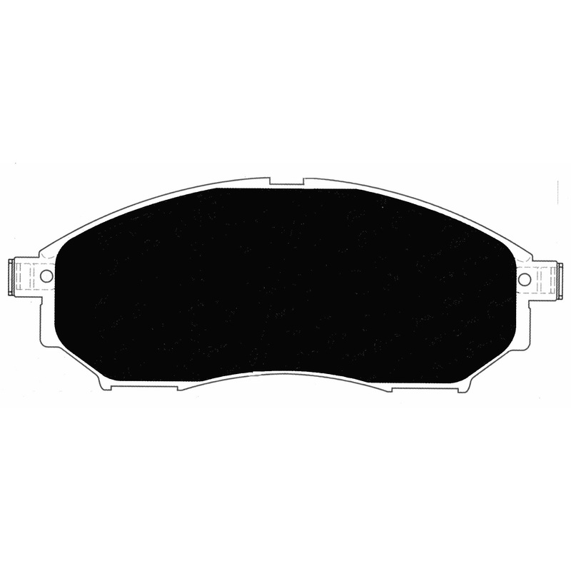 Porterfield Brake Pads for 2007 INFINITI FX35