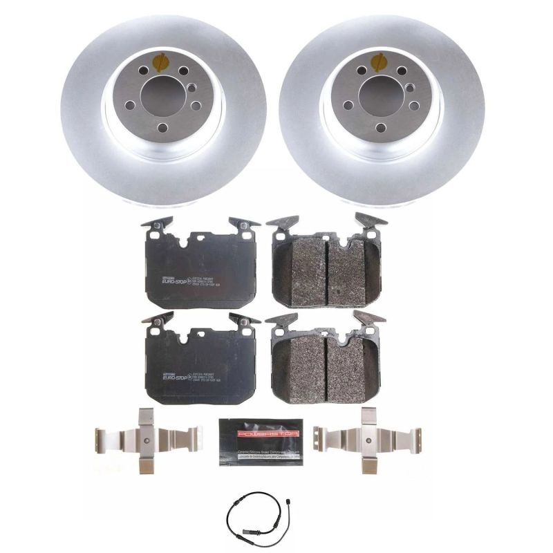 PowerStop Power Stop 12-15 BMW 335i Front Euro-Stop Brake Kit
