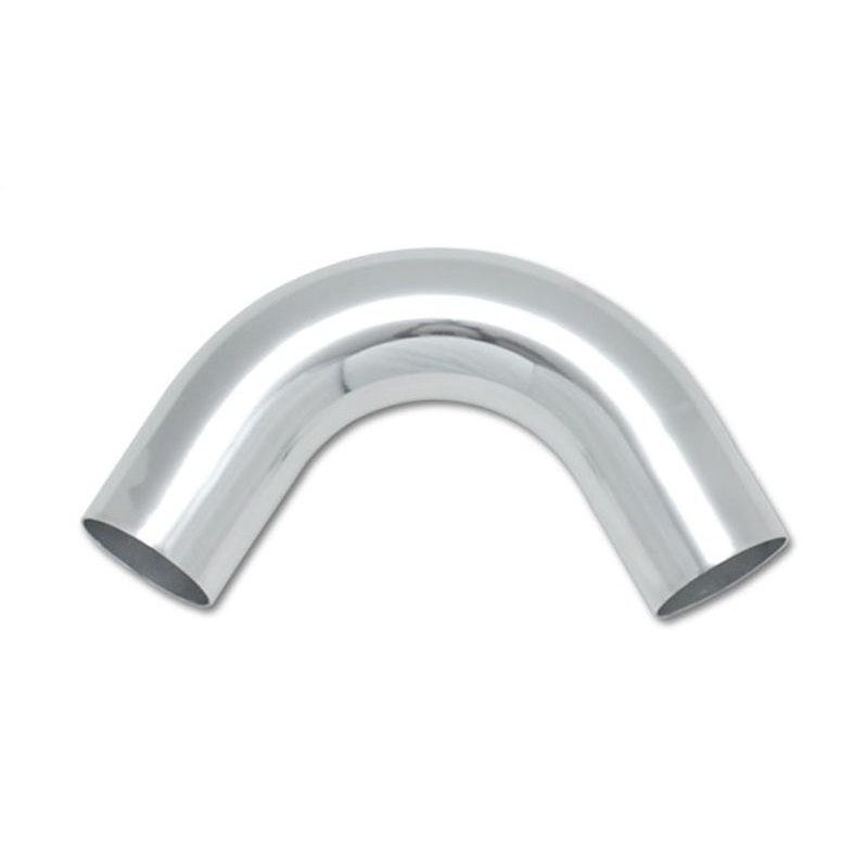 Vibrant 3.5in O.D. Universal Aluminum Tubing (120 degree Bend) – Polished