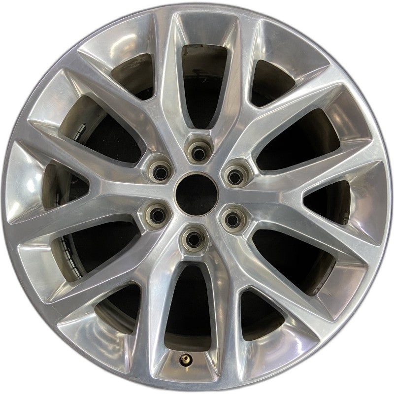 20″ EXPEDITION 15 20×8.5 TPMS aluminum 6 spoke Y spokes 12 holes polished Original OEM Wheel Rim