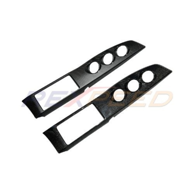Rexpeed FRS / BRZ Carbon Fiber Dash Trim Panel-Triple Gauges Version -Replacement Matte | FR174M