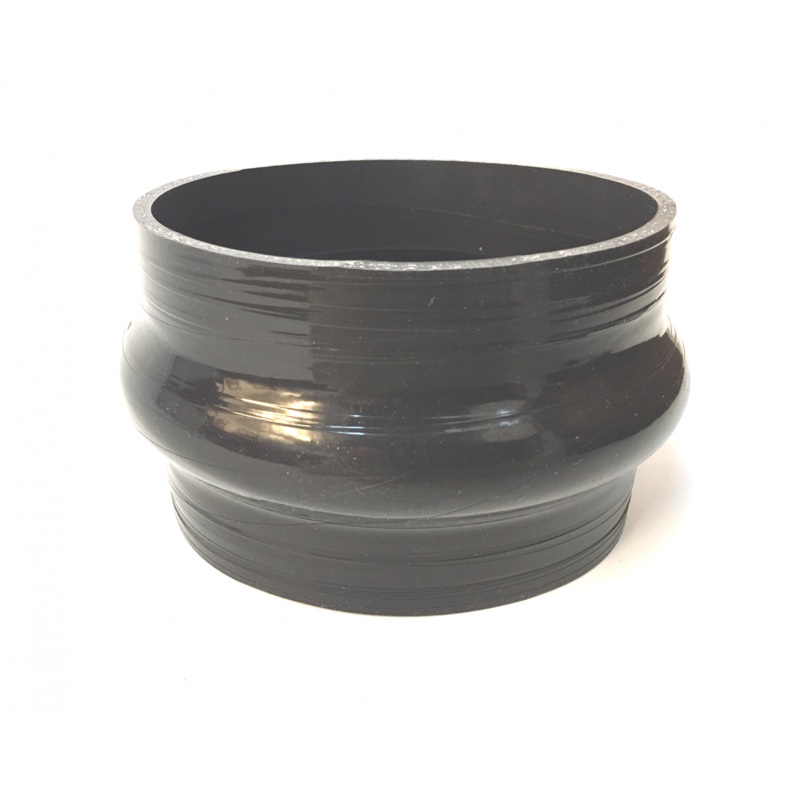 Roto Fab Silicone Hump Hose 4.25 Inch Black