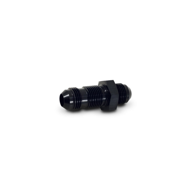 Vibrant -3AN Flare Straight Bulkhead Adapter Fitting – Aluminum