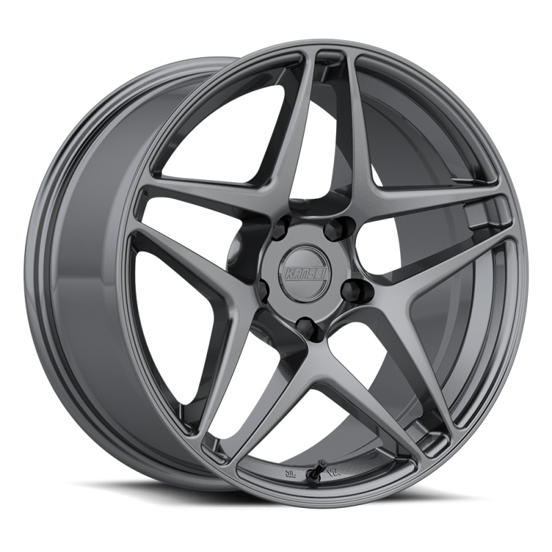 Kansei K15G Astro 18×9.5in / 5×114.3 BP / 22mm Offset / 73.1mm Bore – Gunmetal Wheel