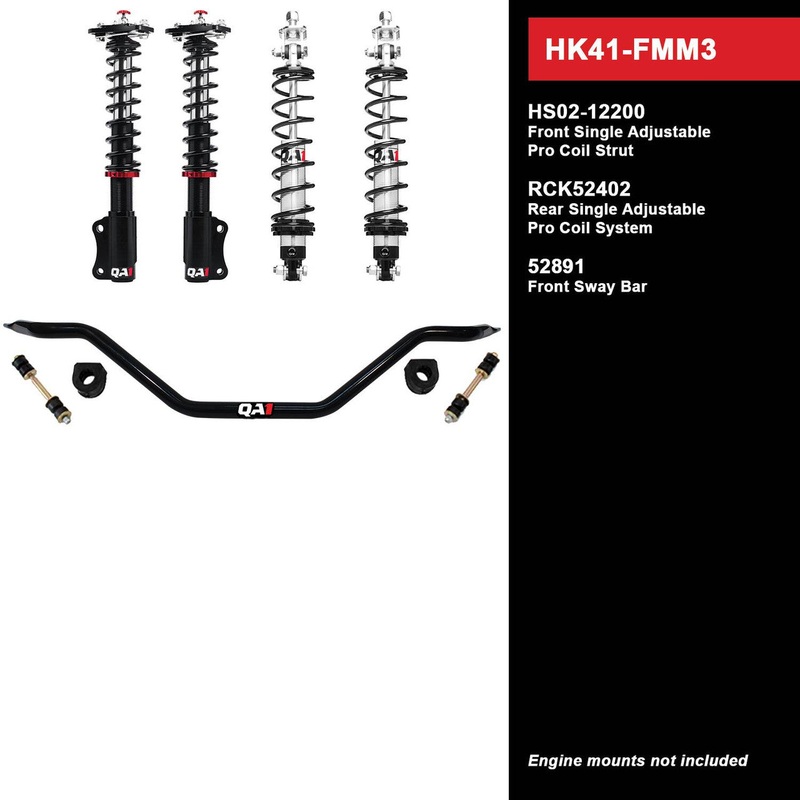 QA1 HK41-FMM3 Level 1 Full Vehicle Handling Kit 90-93 Mustang W/ Shocks