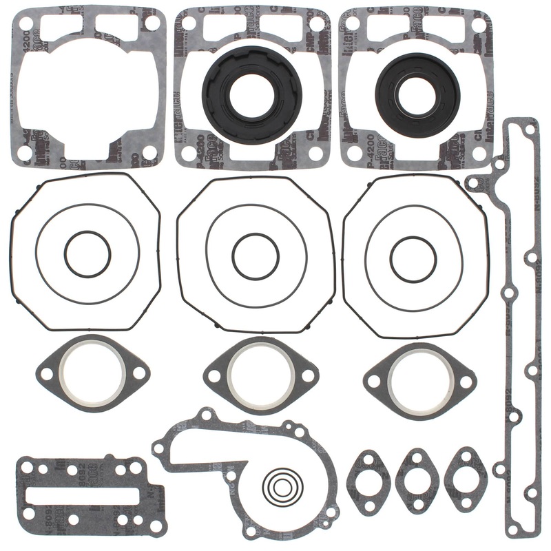Vertex 711206 Gaskets 97-98 Polaris 600 XCR Complete Gasket Kit w/ Oil Seals