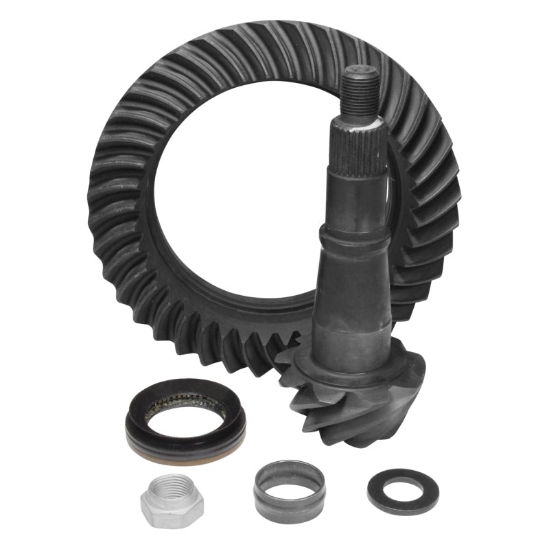 Yukon Reverse Ring & Pinion w/ 4:44 Gear Ratio for Dodge RAM 9.25in. – w/ Solid Front
