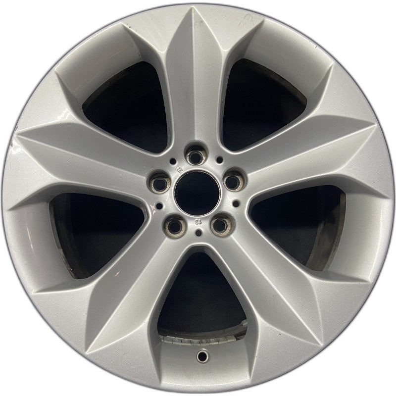 19″ BMW X6 08-09 19×9 alloy frt 48mm offset 5 spoke wide groove spoke Original OEM Wheel Rim