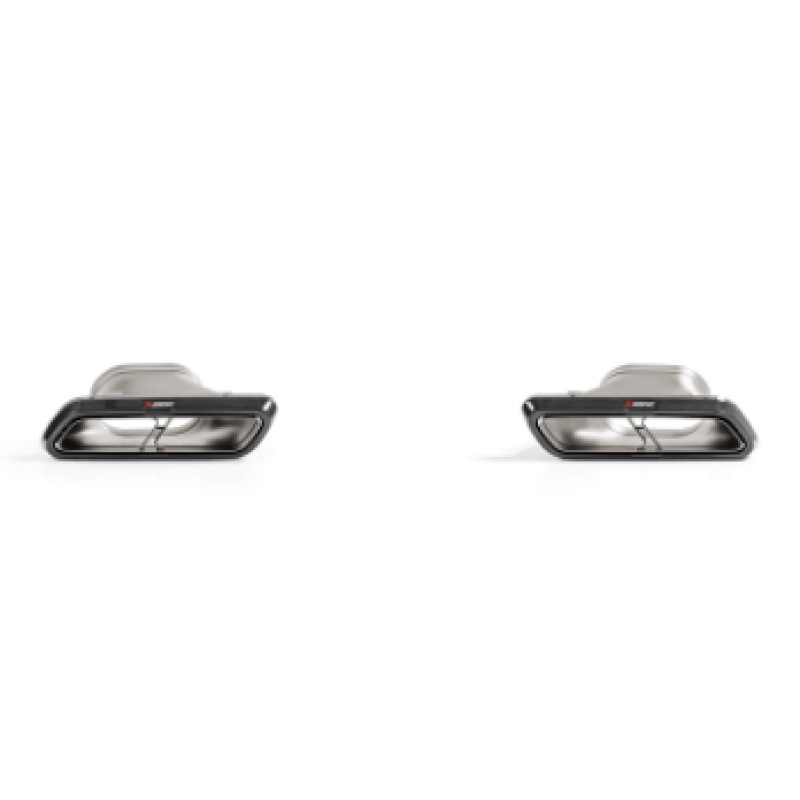 Akrapovic 2018 Mercedes Benz E63 (W213) Evolution Tail Pipe Set (High Gloss Carbon)