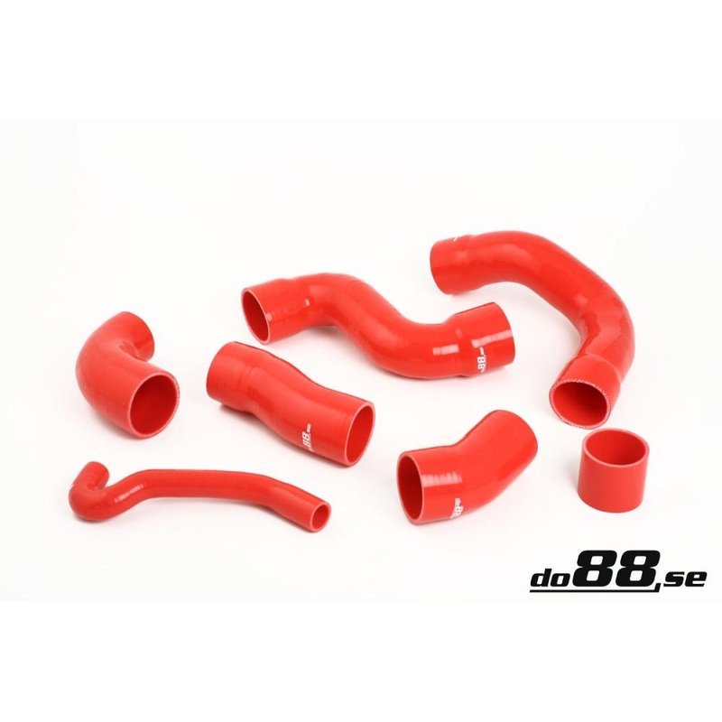 Audi S3/TT & Seat Cupra R 1.8T Intercooler hoses Red