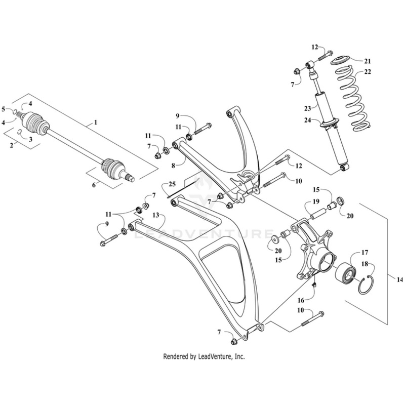 Spring, Suspension – Fossil By Arctic Cat
