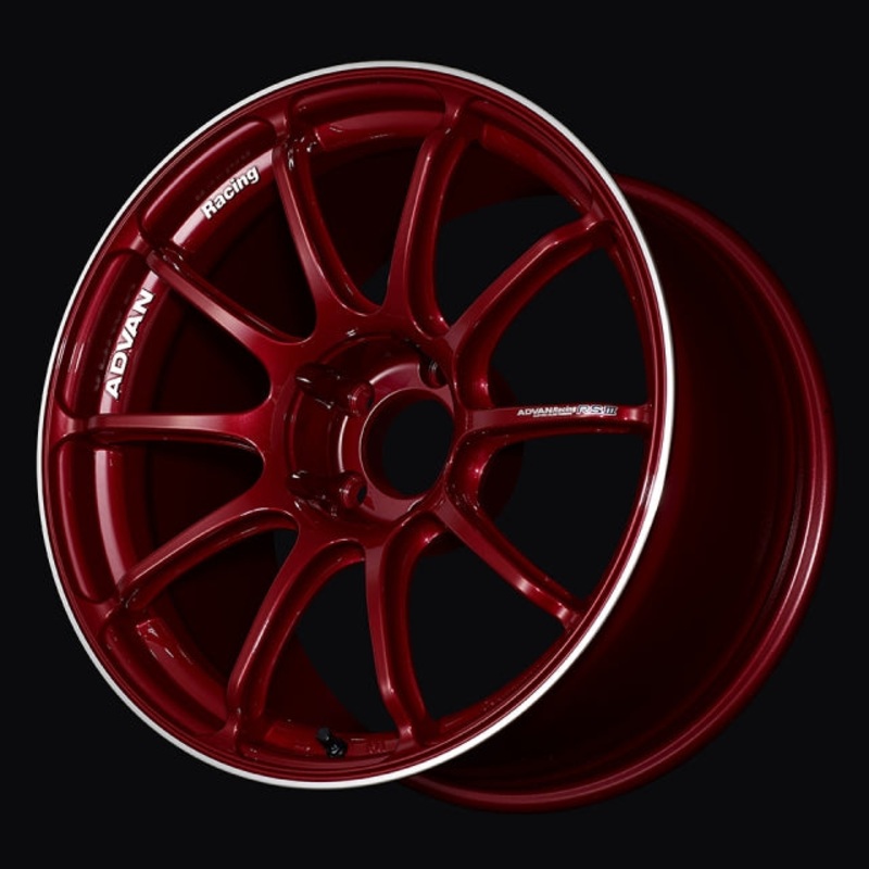Advan RSIII Wheel – 18×9.0 +25 | 5×114.3 | Racing Candy Red & Ring