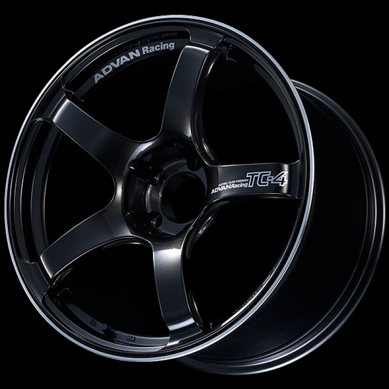 Advan TC4 18×9.5 +38 5-120 Racing Black Gunmetallic Wheel