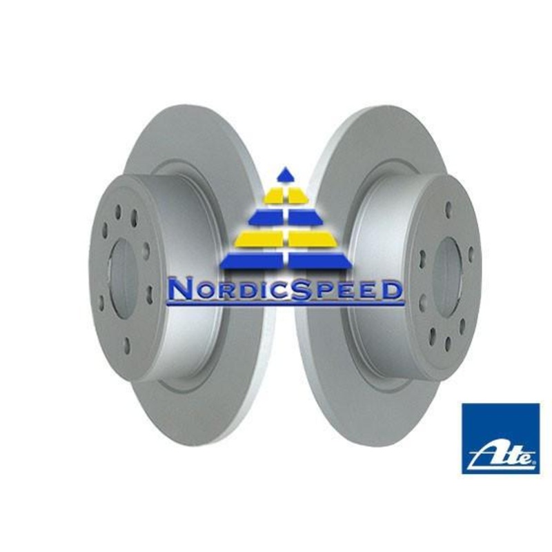 Rear Brake Rotors Solid Genuine SAAB (286mm) Sold as Pair