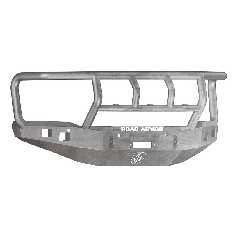 Road Armor 14-15 GMC 1500 Stealth Front Winch Bumper w/Titan II Guard – Raw