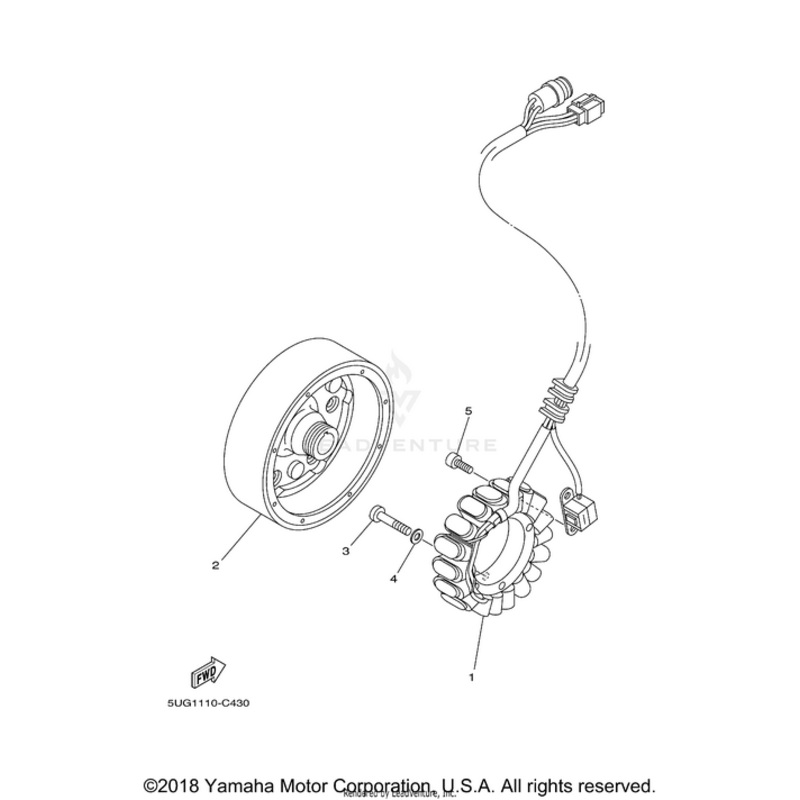 Rotor Assembly by Yamaha