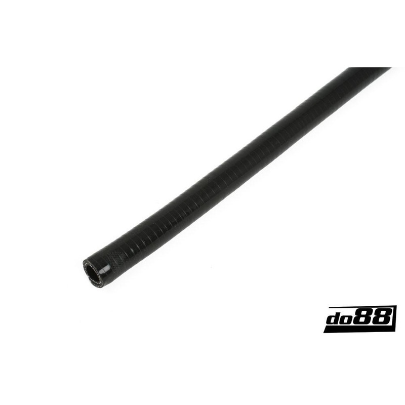 Silicone Hose Black Flexible smooth 0,75” (19mm)